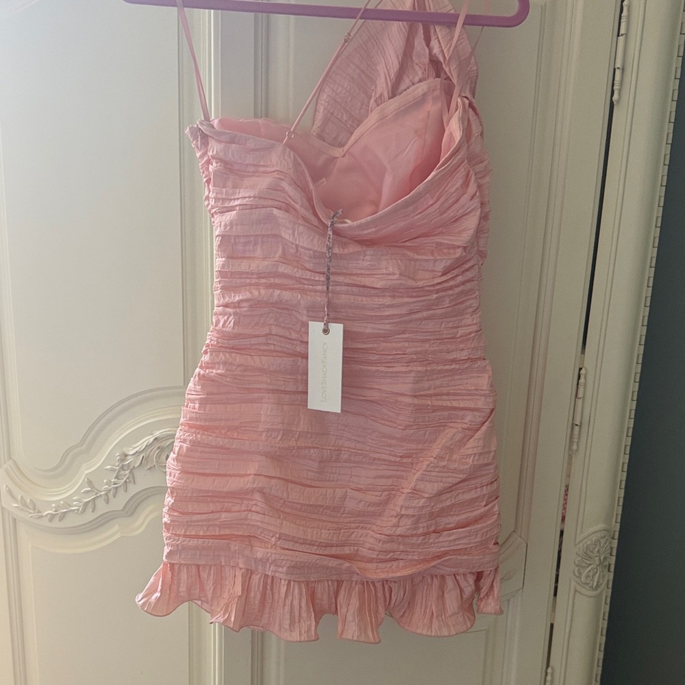 Pink Ruffled Dress - Picture 2 of 5